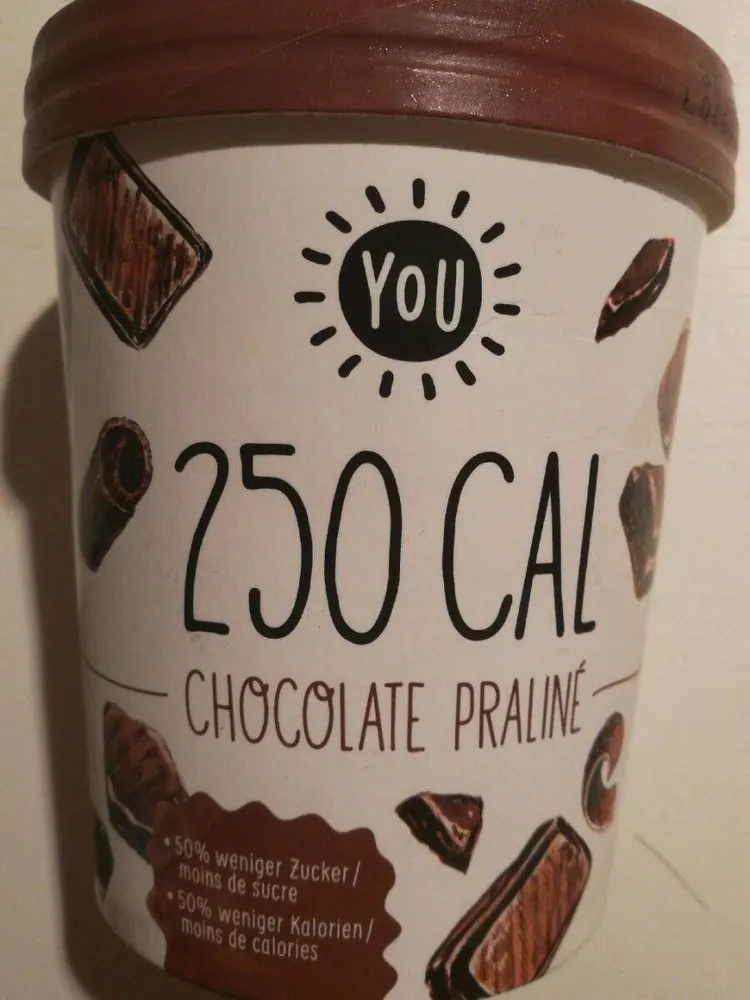 250 cal chocolate praliné