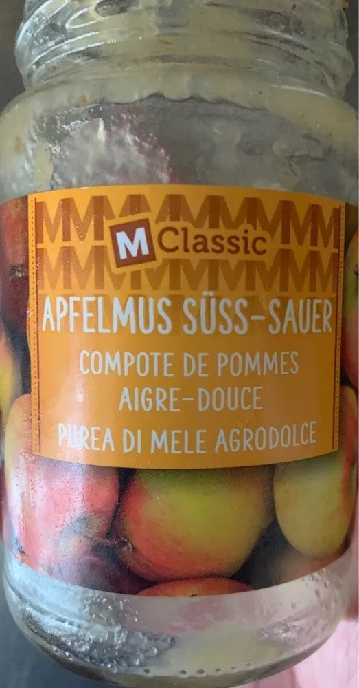 Compote de pommes aigre-douce