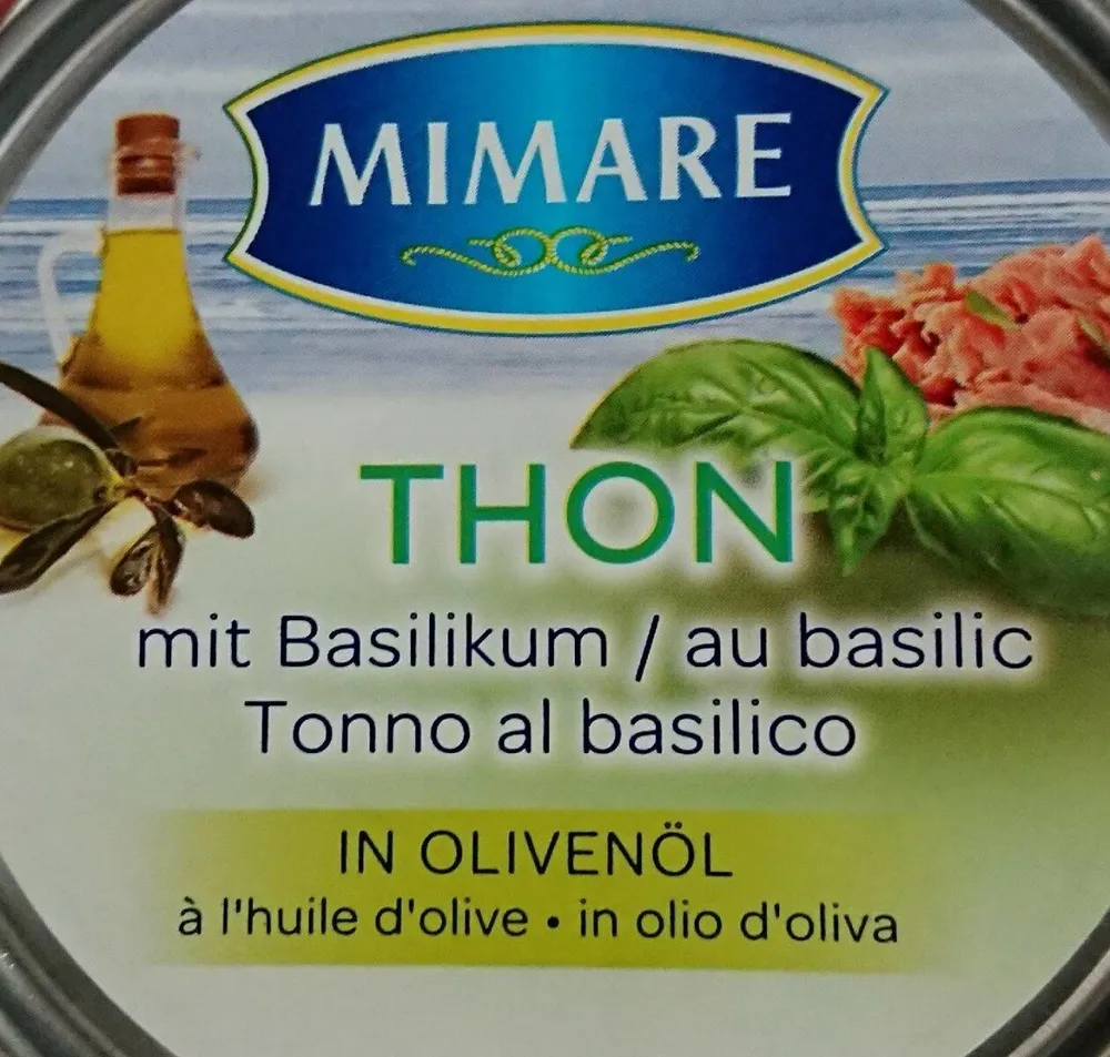 Thon au basilic Mimare