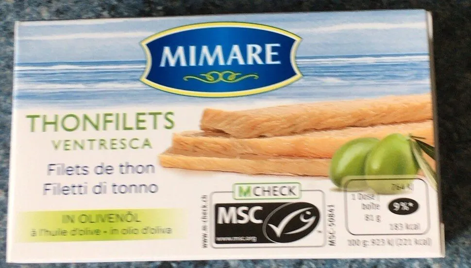 Filets de thon
