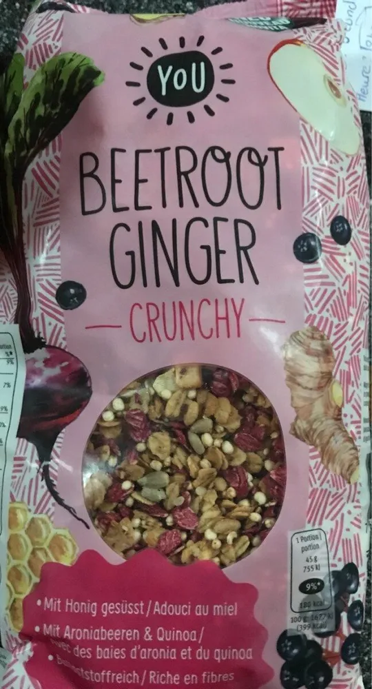 Beetroot Ginger Crunchy