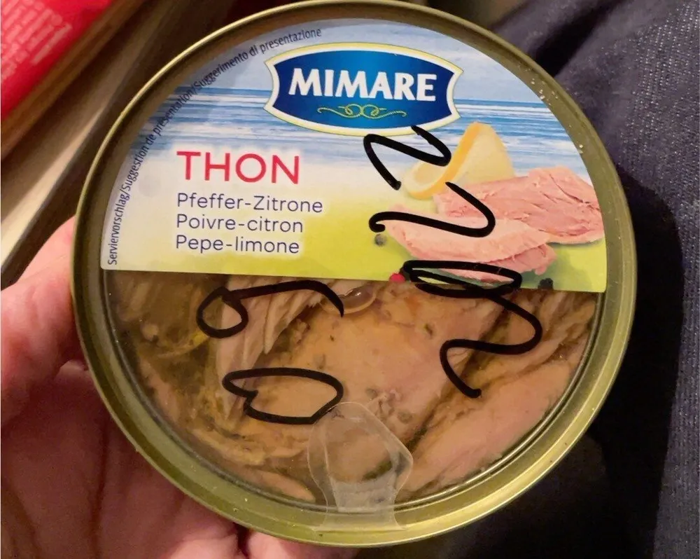 Thon poivre-citron