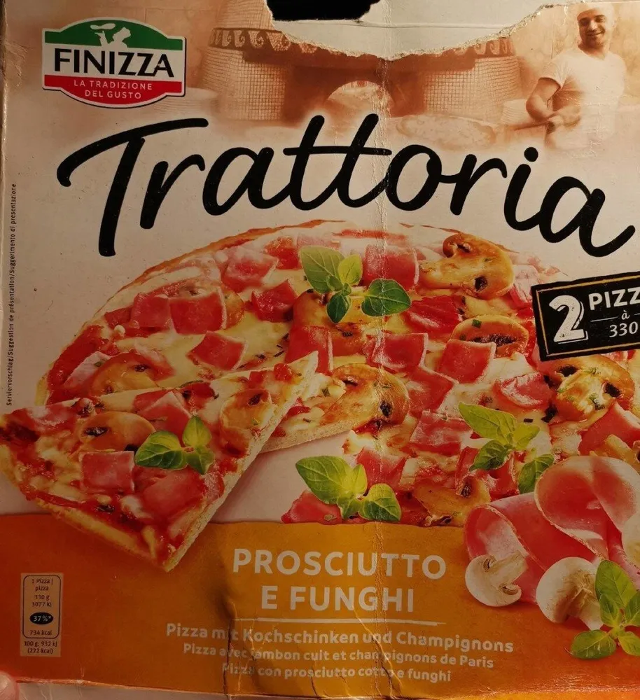 Pizza Prosciutto e Funghi