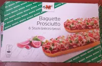 Baguette Prosciutto 6 pièces