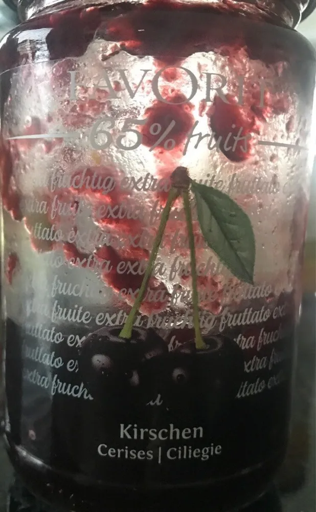 Favorit 65% fruits cerises