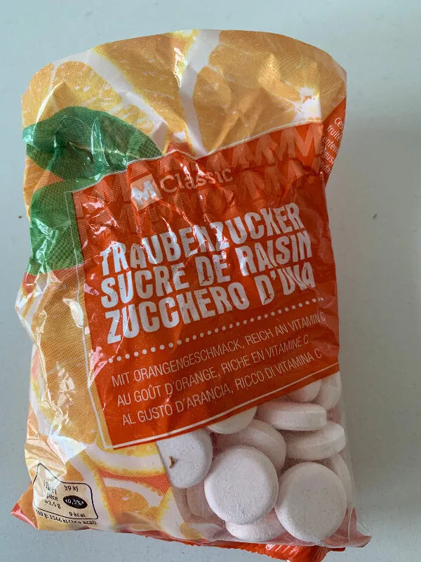 Traubenzucker orange
