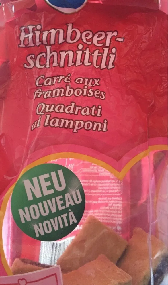 Carré aux framboises
