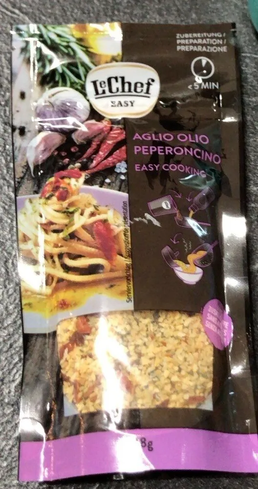 aglio oli peperoncino
