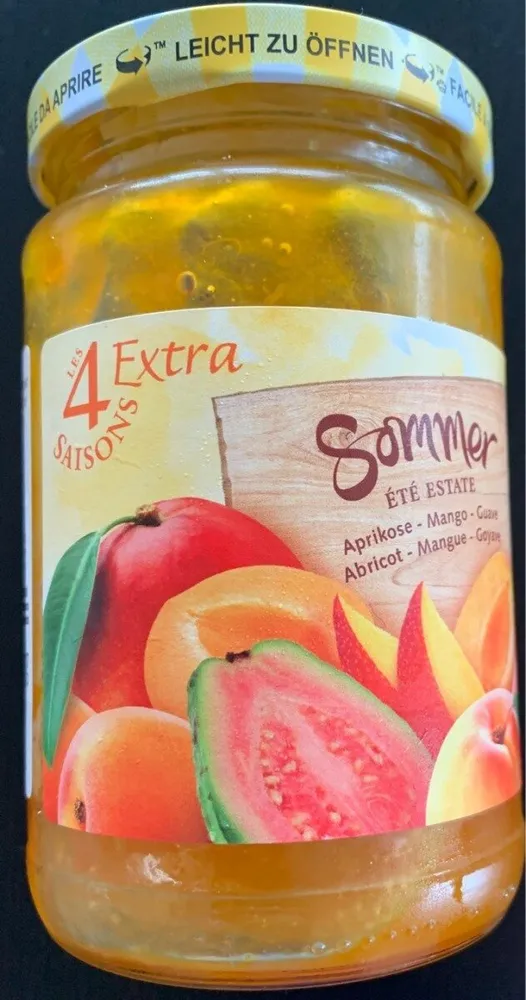 Confiture été abricot-mangue-goyave