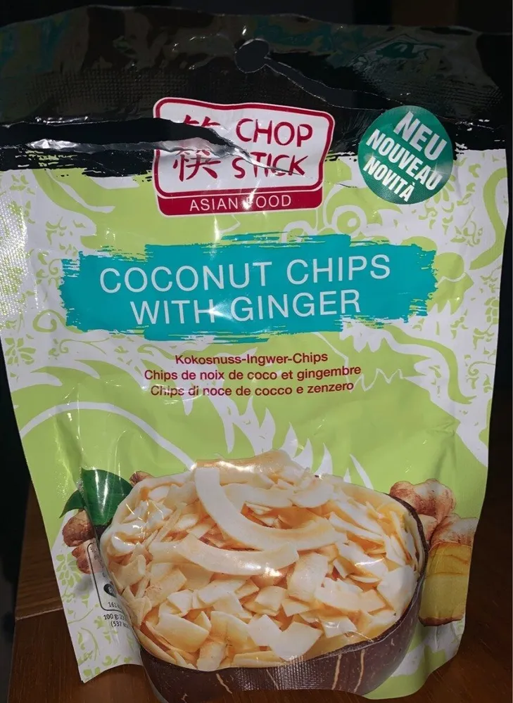 Coconut Chips with ginger