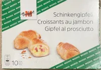 Croissants au jambon