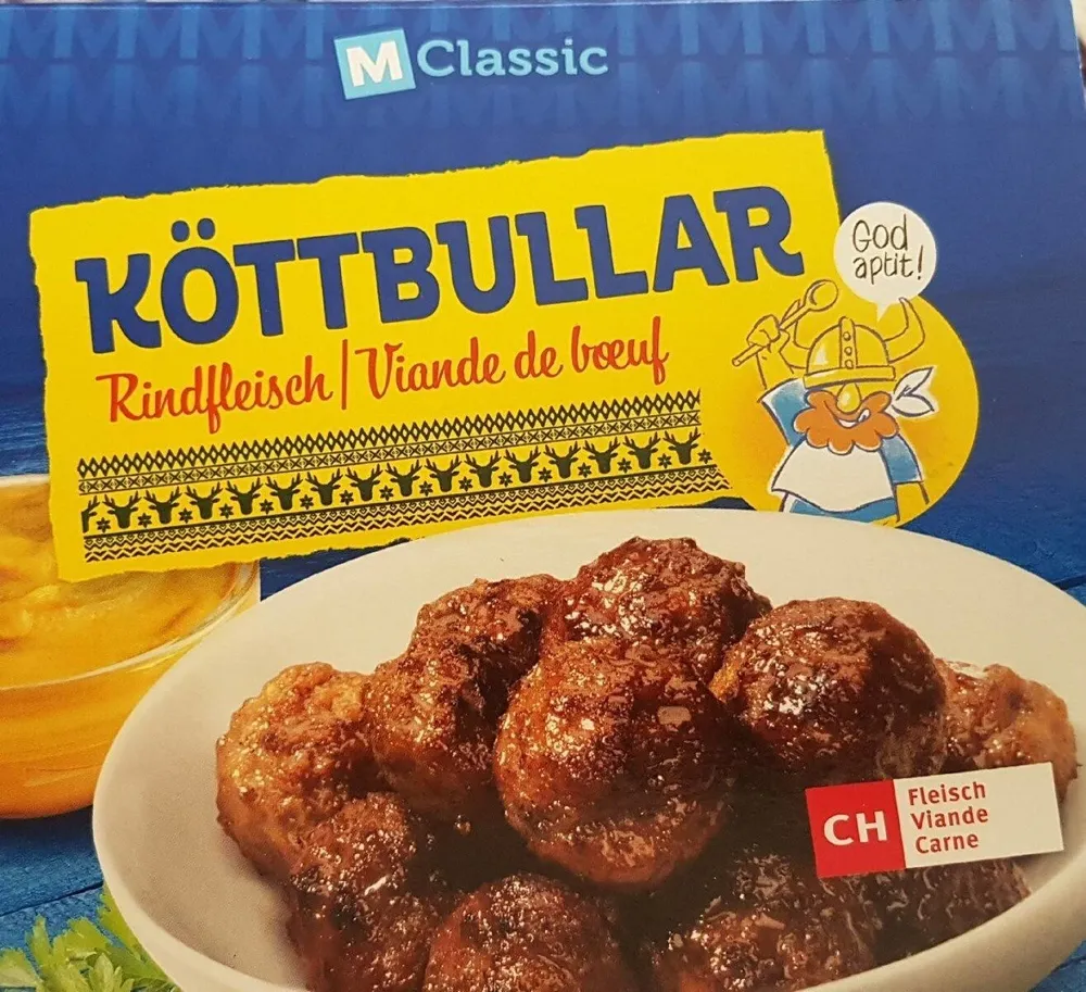 Köttbullar Rindfleisch