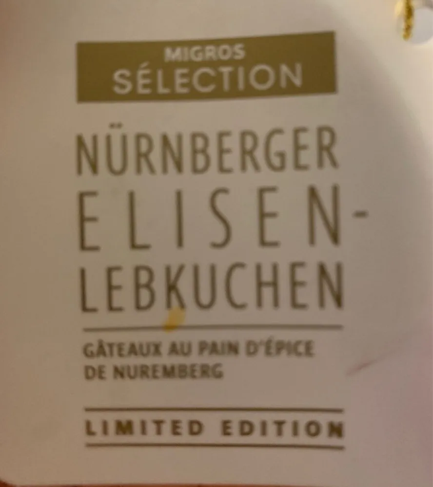 Pains d'épices de Nuremberg