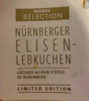 Pains d'épices de Nuremberg