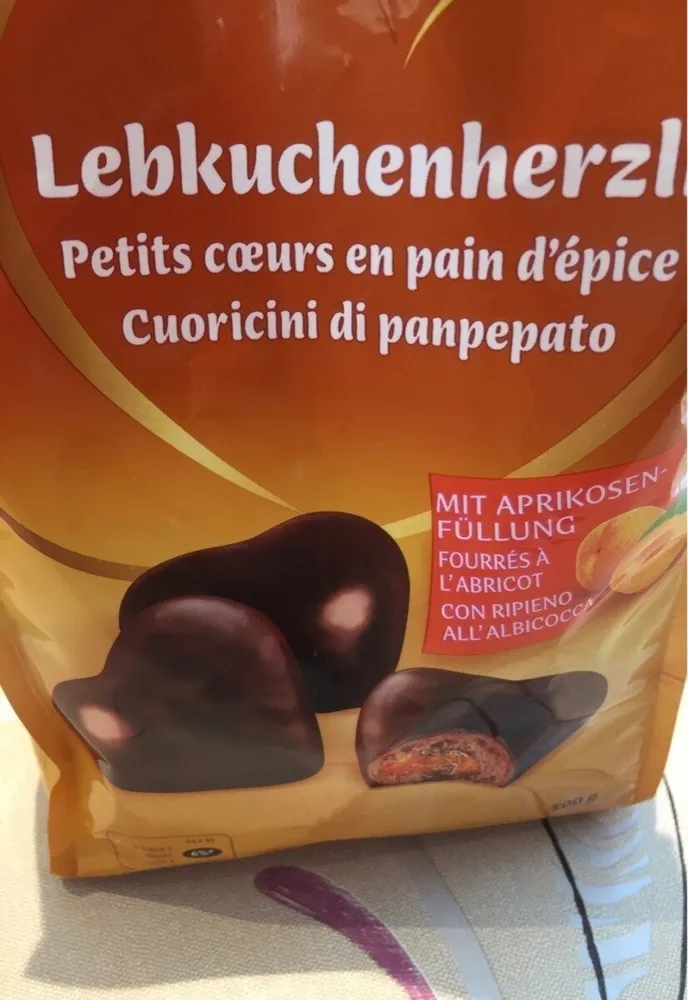 Petits coeur en pain d'épice