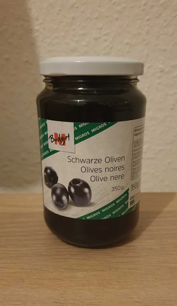 Schwarze Oliven