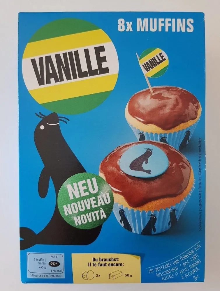 Muffins à la vanille