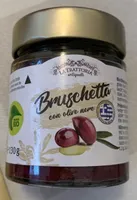 Bruschetta con olive nere