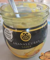 Sauce ananas curry