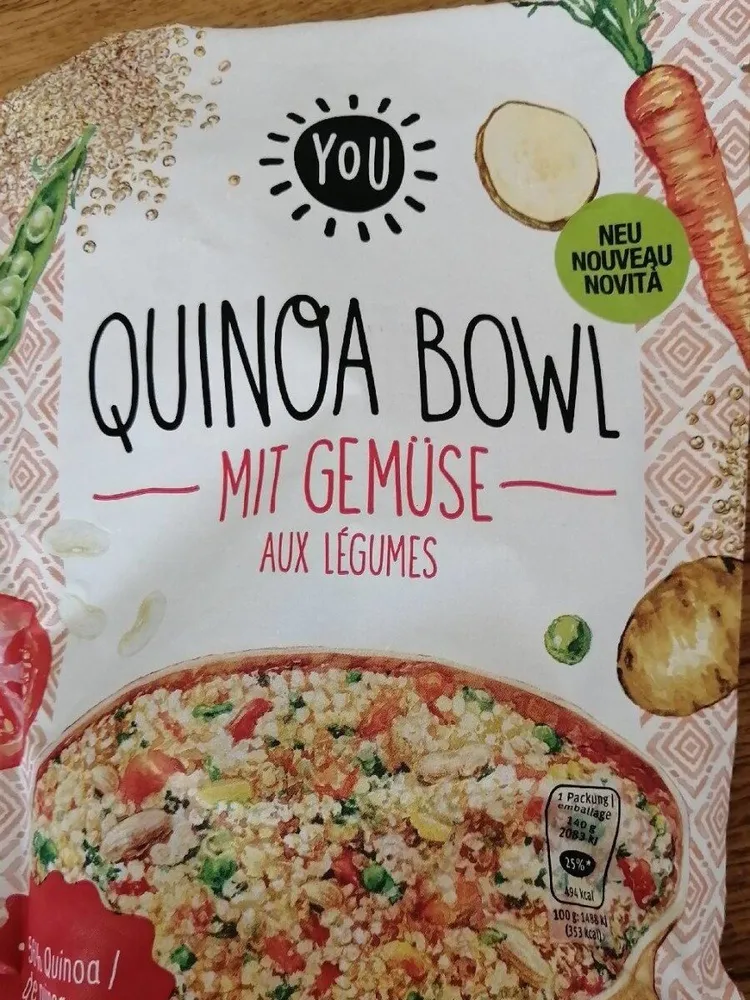 Quinoa Bowl mit Gemüse