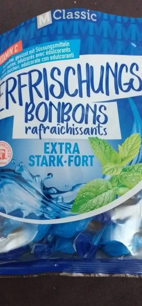 Bonbons rafraîchissants