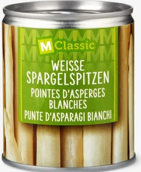 pointes d’asperges blanches