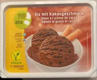 Eis mit Kakaogeschmack
