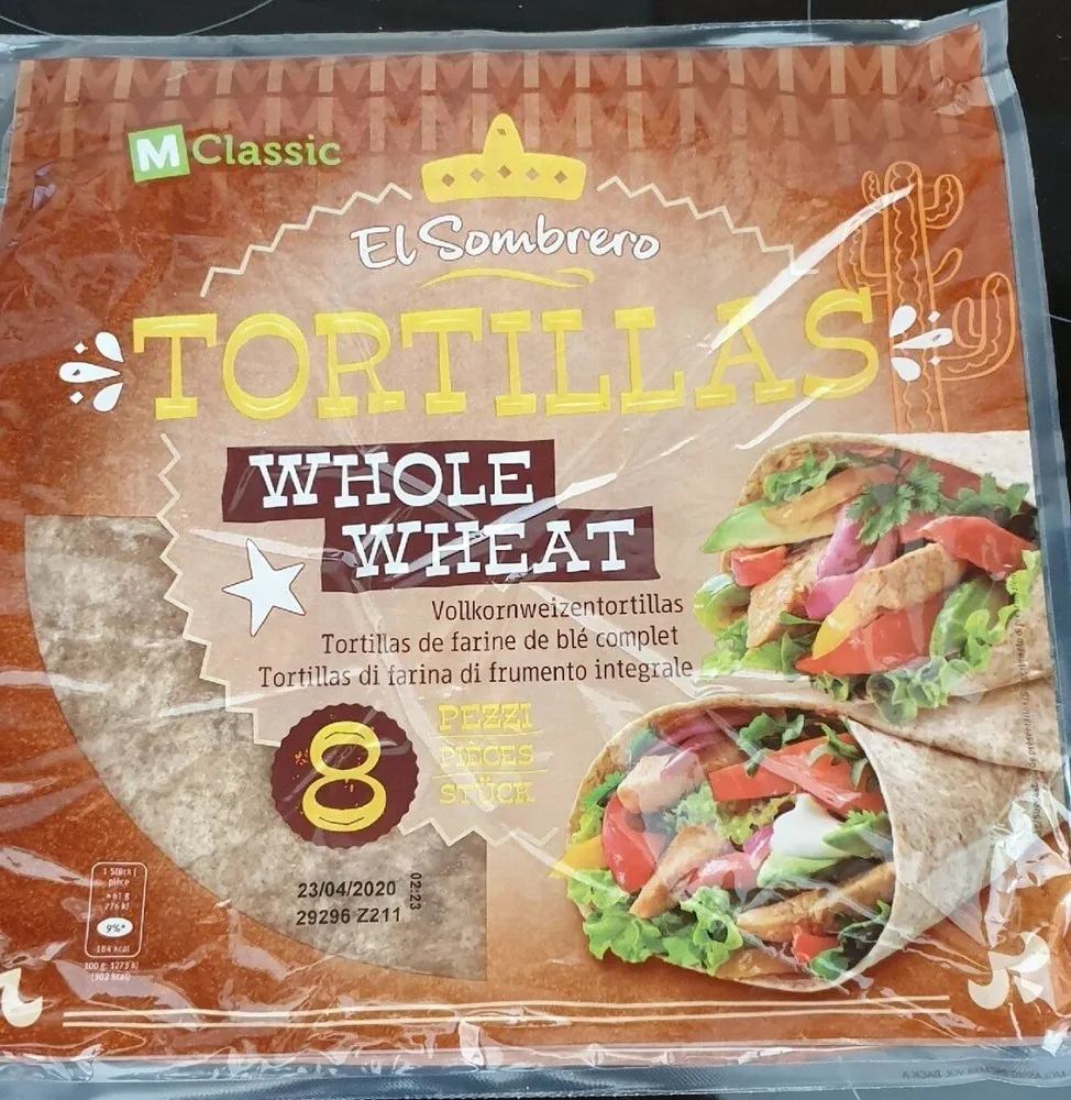 Tortilla Whole Wheat