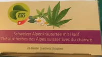 Schweizer Alpenkräutertee mit Hanf