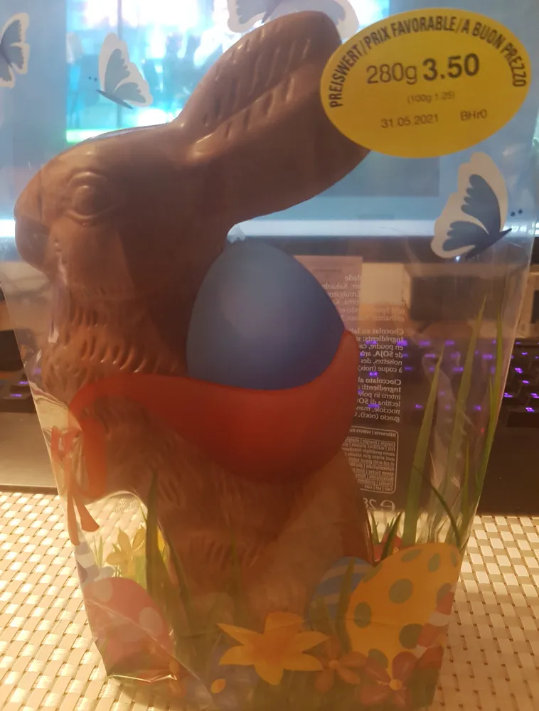 Lapin en chocolat