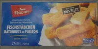 Fischstäbchen paniert
