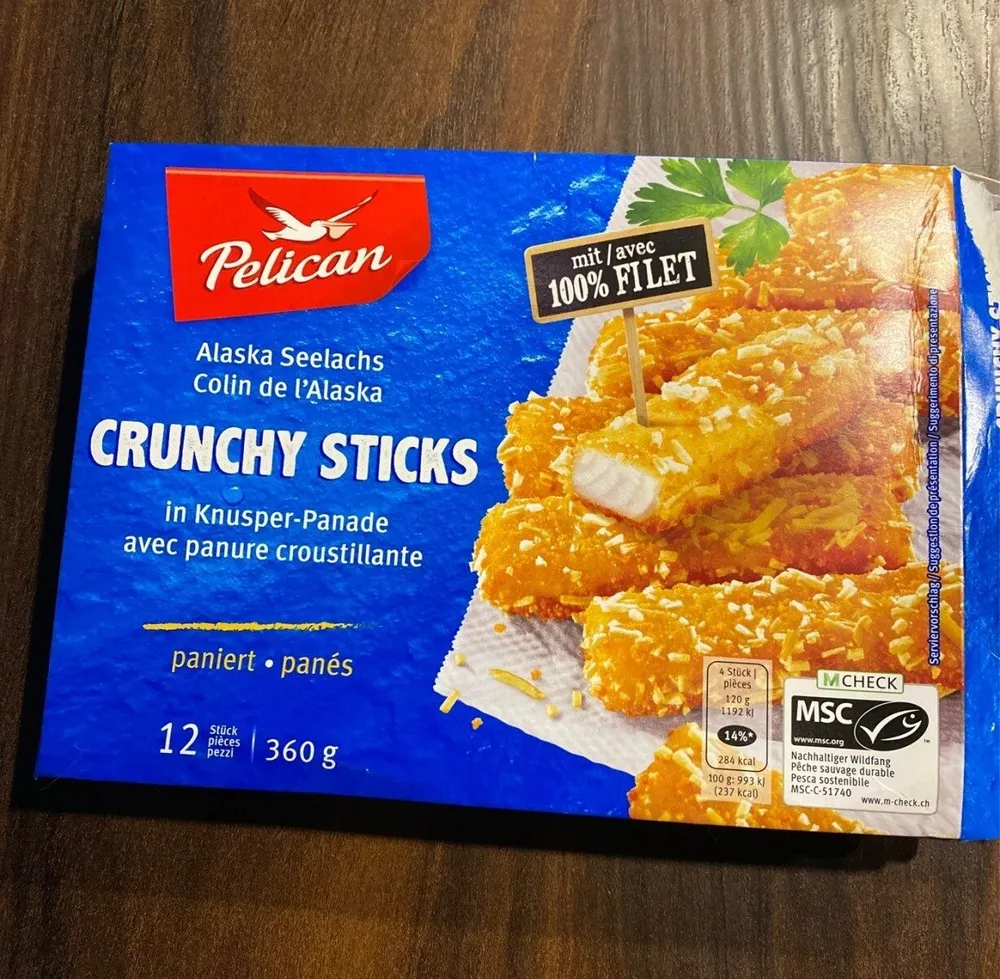 Crunchy sticks