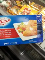 Bâtonnets de cabillaud