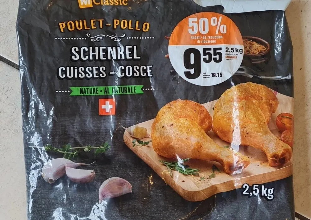 Poulet Pollo 2kg 500g