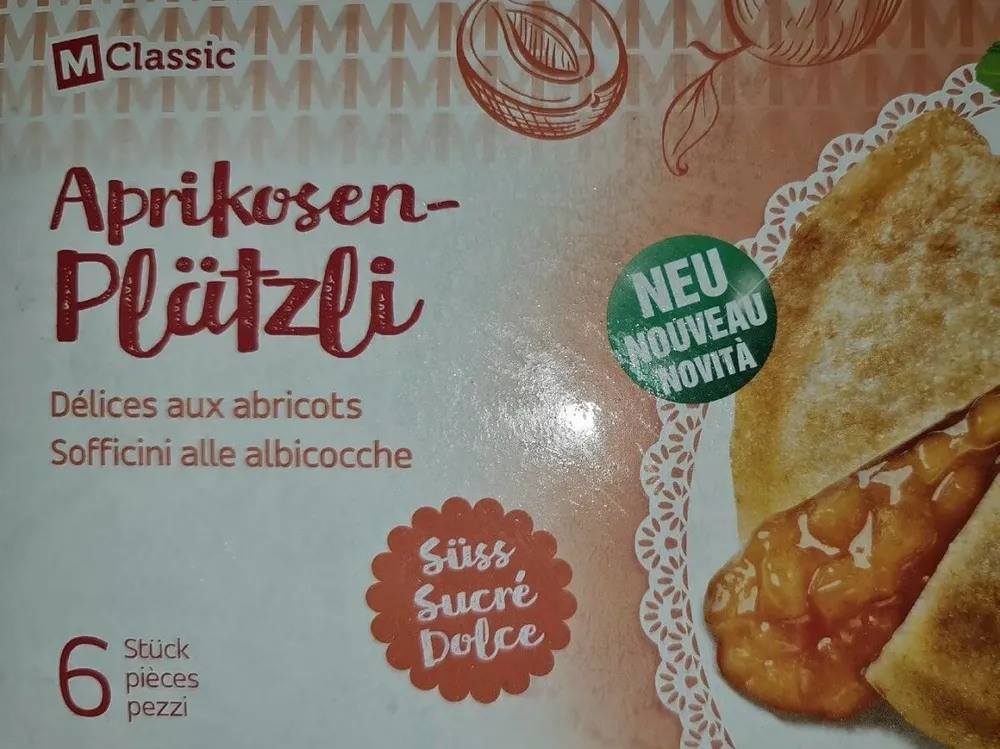 Délices aux abricots
