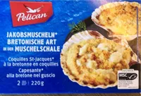 Coquilles St-Jacques a la bretonne