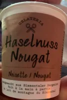 Haselnuss nougat