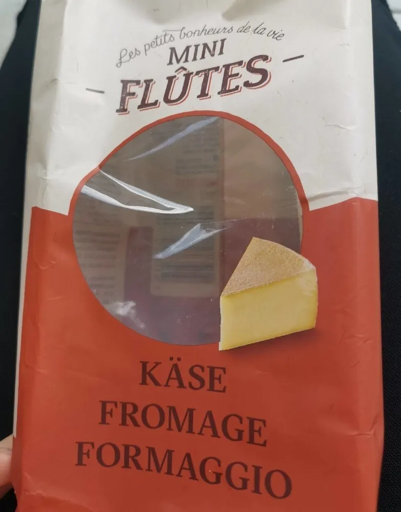 Mini flûtes au fromage