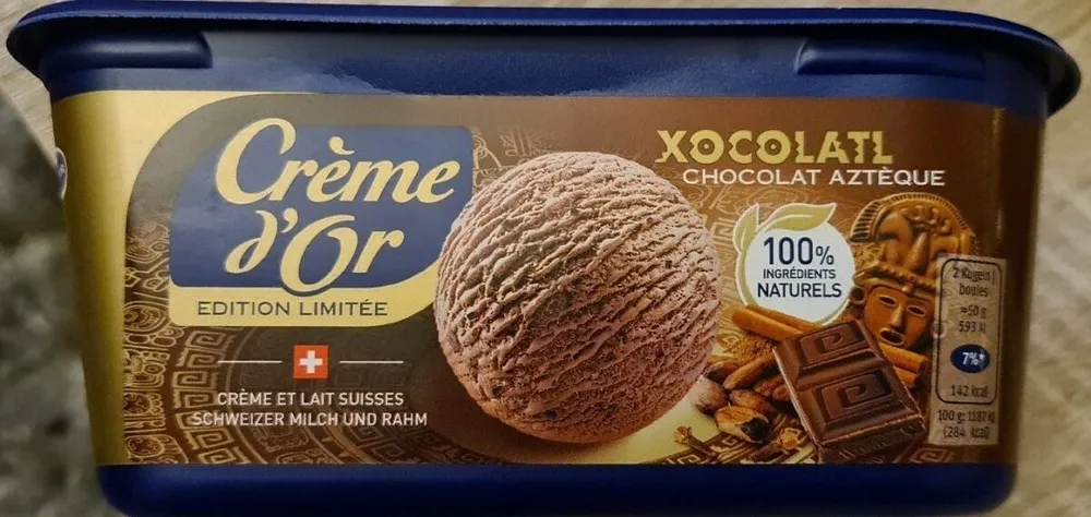 Crème d'Or - Édition limitée - Xocolatl (Chocolat aztèque)