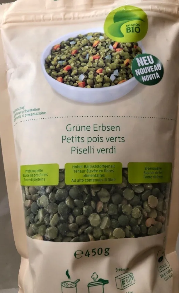 Petits pois  verts