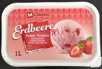 Erdbeerglace