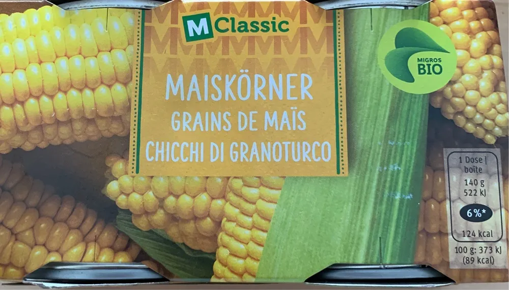 Grains de maïs