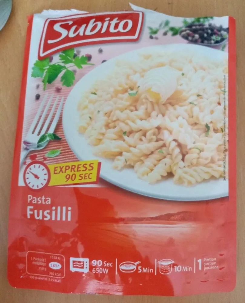 Pasta Fusilli