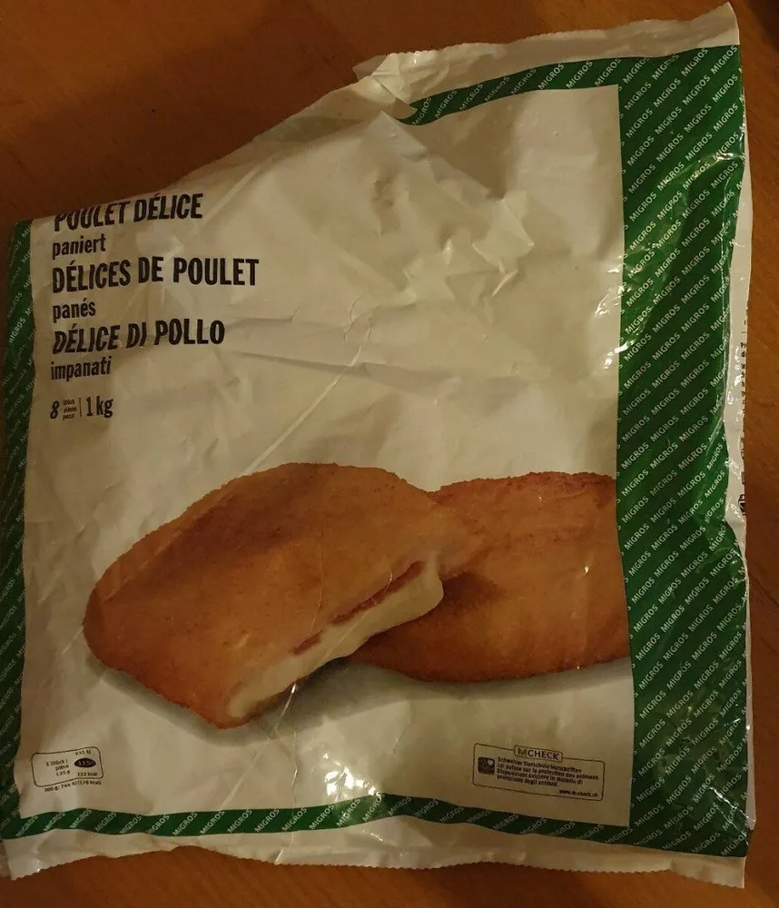 Délices de poulet panés