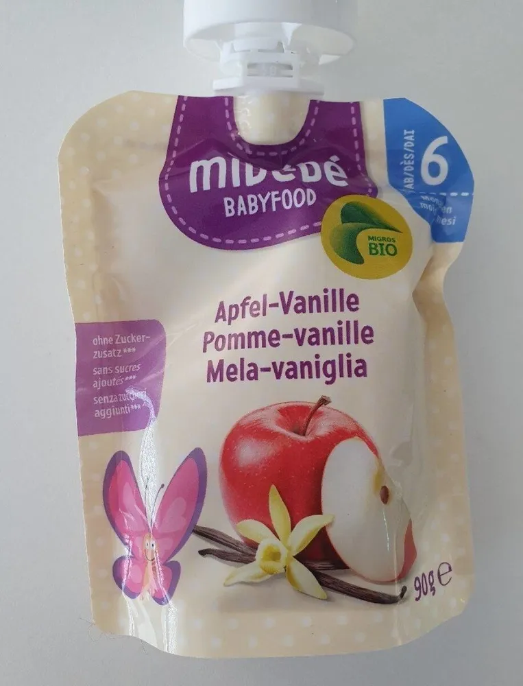Mibébé Pomme vanille