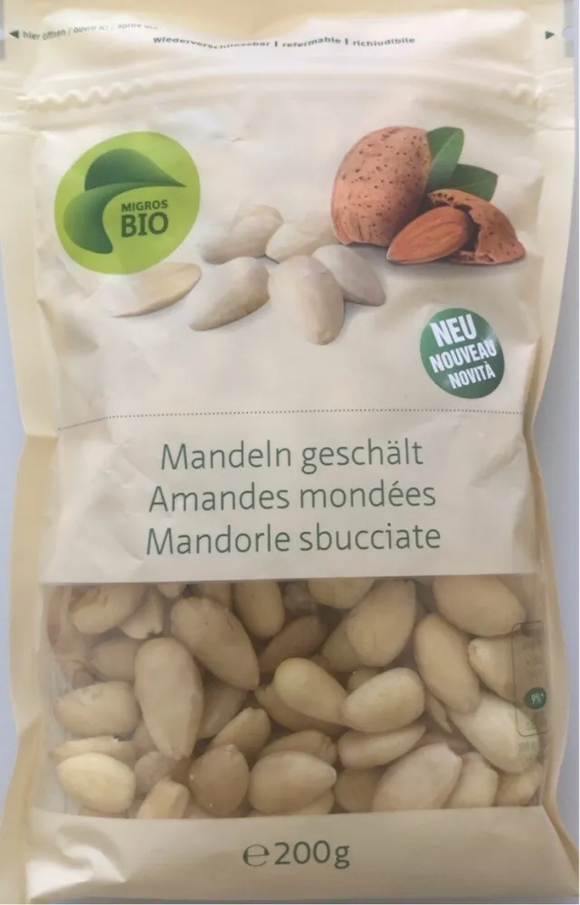 Amandes mondées