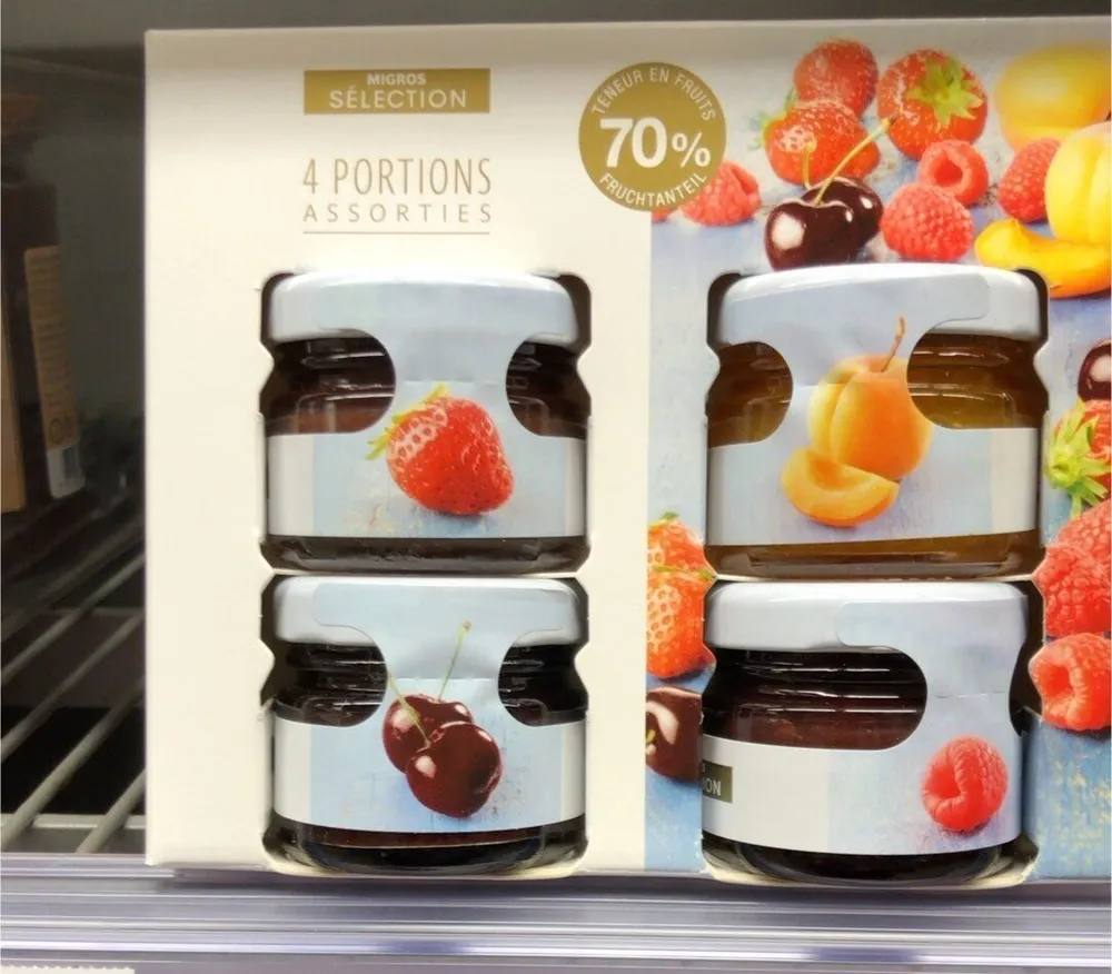 4 Portions Assorties