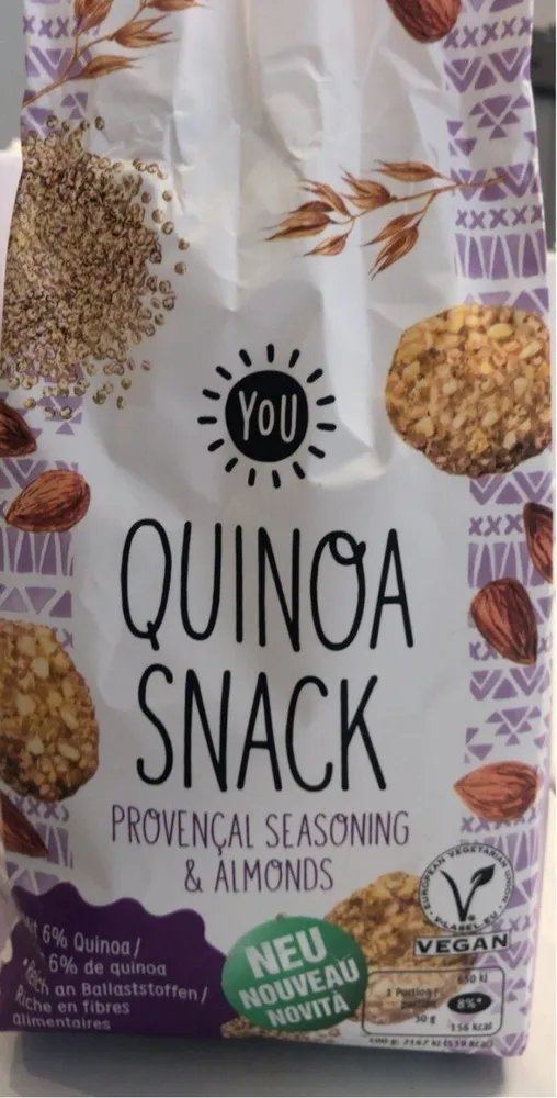 Quinoa Snack provençal seasoning & almonds