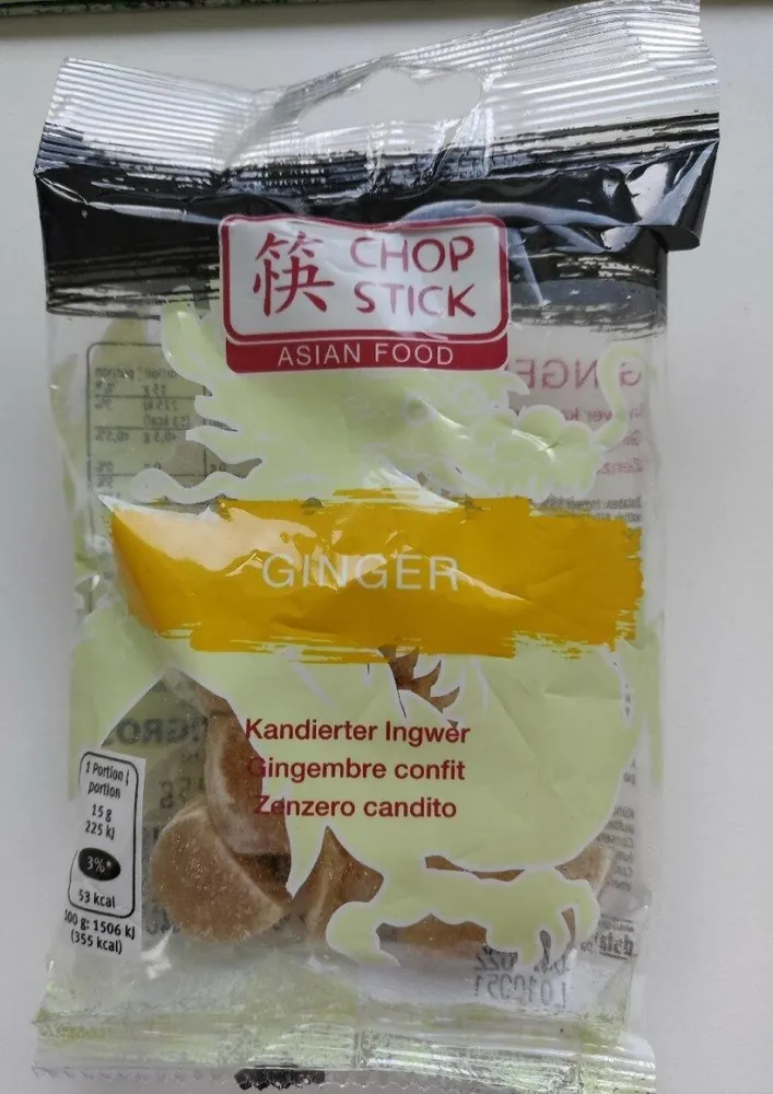 Gingembre confit