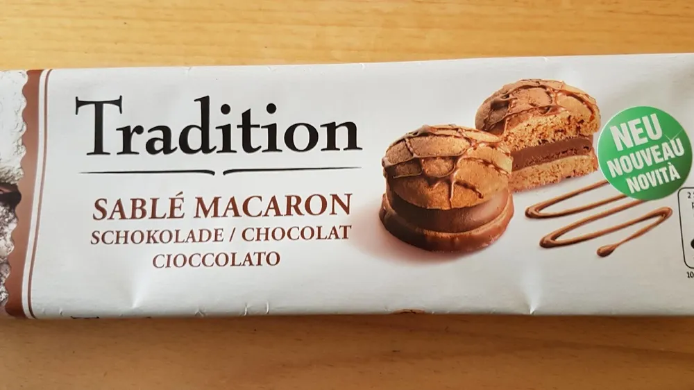Sablé macaron chocolat Tradition
